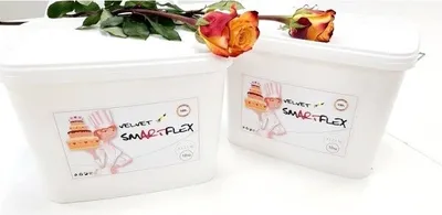 Produktbild von Velvet Vanilla 10 kg (Tortenüberzug und Modelliermasse)