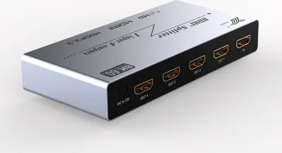 Produktbild von INF 8K HDMI Splitter 1x4 | YZ-B084-V0 Verteilerverstärker