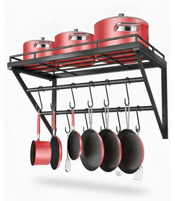Produktbild von InAndOutdoorMatch - Pannenrek - Wandmontage - Schwarz, KI-generiertes Bild