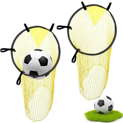Productafbeelding van Voetbal Trainingsdoel Geel - 2 Doelschijven - 45 x 60 cm