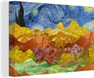 Obrázek produktu pro OneMillionCanvasses® Malba na plátně Nástěnná malba na plátně - Van Gogh - Staří mistři - Malba - 150x100cm