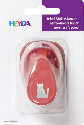 Obrázek produktu pro Heyda 203687459 Děrovačka s motivem malé "kočky"