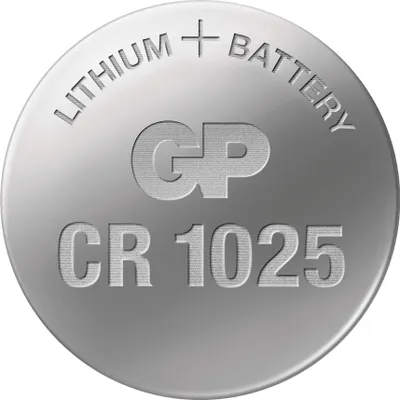 GP lithiová knoflíková baterie CR1025, 1 ks