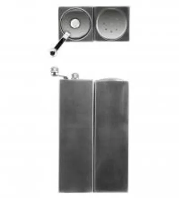 Immagine prodotto di HOMe Set Macinapepe-Spargisale In Acciaio Inox