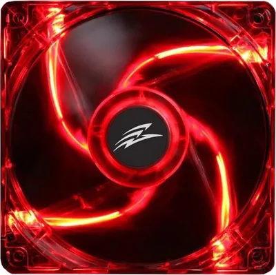 Zdjęcie produktu dla EVOLVEO 12L1RD wentylator 120mm, 4 LED czerwony, 3pin
