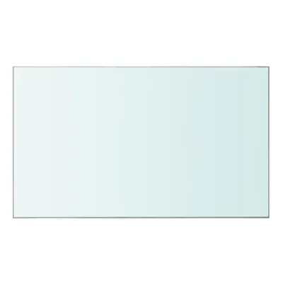 Image de vidaXL Étagère en verre Transparent 50 cm x 30 cm