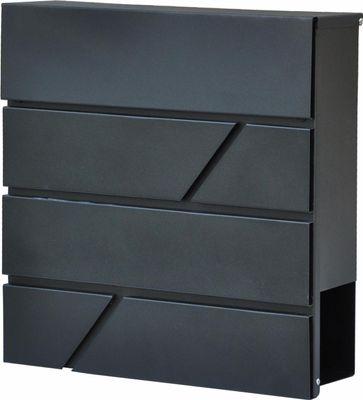 Wandbriefkasten Figura schwarz