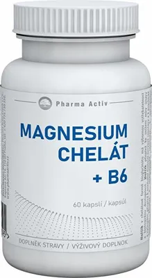 Obrázek produktu pro Magnesium chelát + B6 60 kapslí