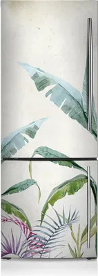 Produktbild von Kühlschrankmagnete Kühlschrank Magnetfolie Magnete Küche 60x205 cm - Dschungelvegetation.