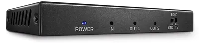 Immagine prodotto di Lindy 38235 - HDMI - 2x HDMI - 3840 x 2160 Pixel - Nero - Metallo - CE - FCC - RoHS - REACH - California Proposition 65
