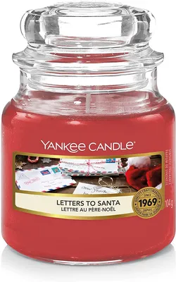 Produktbild von Yankee Candle Letters To Santa Small Jar (klein/petite), Rund, Rot, 1 Stück(e)