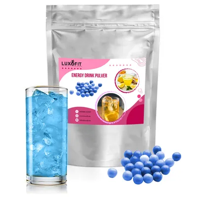 Obrázek produktu pro Žvýkačky Blue Energy Drink Powder 1 kg