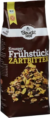 Produktbild von Knusper Frühstück - Zartbitter 300g 6er Pack