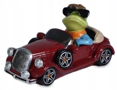 Produktbild von Art-Pol Figur Frosch im Auto lustige Dekoration