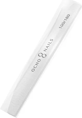Produktbild von Ocho Nails Halbmondfeile 100/180, 1 Stück, sichere Verpackung