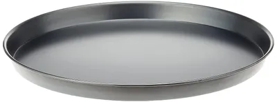 Produktbild von Pentole Agnelli COFE43B36 - Runde Kuchenform aus Blech für Pizza, Schwarz, 36 x