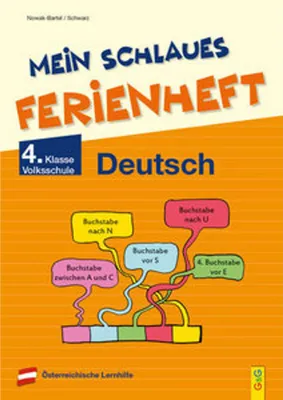 Produktbild von Mein schlaues Ferienheft Deutsch - 4. Klasse Volksschule