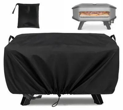 Produktbild von Pizzaofen Abdeckung 17 Zoll XXL Staubdicht Wasserdicht 420D Oxford-Stoff 62x62x28cm