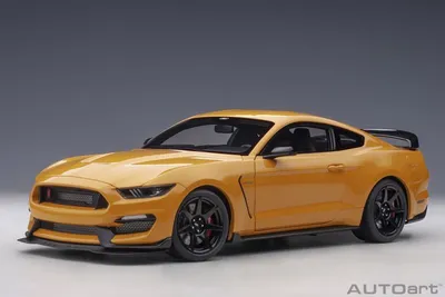 Produktbild von Ford Shelby Mustang GT350R 2017 orange Modellauto 1:18 Autoart
