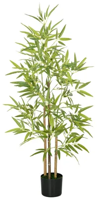 Produktbild von Kš¹nstlicher Bambusbaum, 120 cm hoch, mit Topf, fš¹r die Innendekoration, sehr realistisch