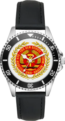 Produktbild von KIESENBERG Herrenuhr Armbanduhr Ostalgie Geschenk Fan Artikel Zubehör Fanartikel Analog Quartz Uhr L-1166