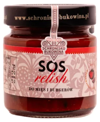Image de Sauce relish pour burgers et viandes, 210 g
