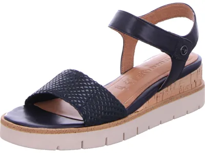 Immagine prodotto di Tamaris Scarpe da donna Sandali Alti Sandalette Blu Tempo Libero, Numero di scarpe: 40 EU