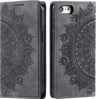 Produktbild von Hülle für Apple iPhone 16e Handyhülle Flip Case Cover Tasche Etui Mandala