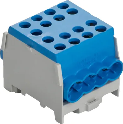 Produktbild von Pollmann Hauptleitungsabzweigklemme HLAK 35-1/6M2 blau