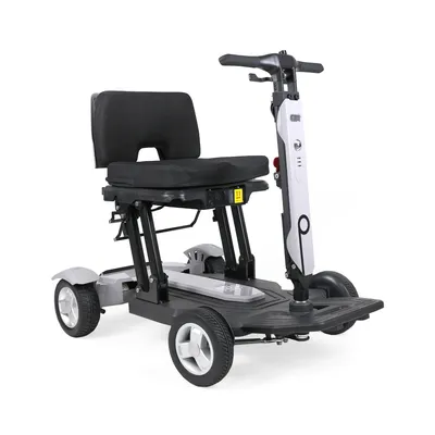 Produktbild von Prophete SM4 Kompakt Elektromobil – faltbarer 4-Rad E-Scooter mit 250W Motor, 2x 24V/6Ah Li-Ion Akku, bis 20 km Reichweite, LED-Beleuchtung