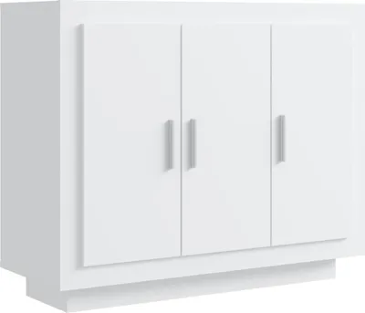 Obrázok produktu pre vidaXL Príborník biely 92x35x75 cm Drevo