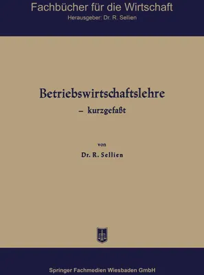 Produktbild von Betriebswirtschaftslehre - kurzgefaßt