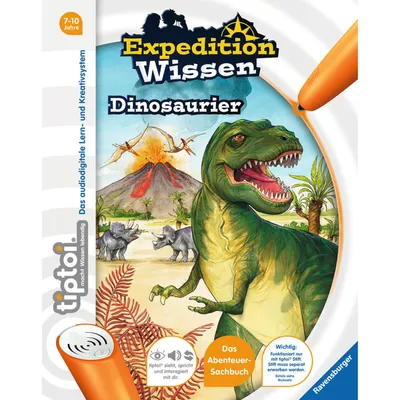 Produktbild von Ravensburger Expedition Wissen: Dinosaurier, 7 Jahr(e), Mehrfarbig