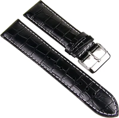 Produktbild von Casio Ersatzband Uhrenarmband Leder Band 22mm schwarz MTP-1340L