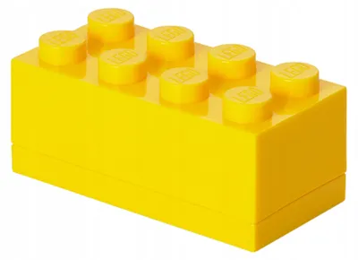 Produktbild von Room Copenhagen 4012, Brotdose, Kind, Gelb, Polypropylen (PP), Einfarbig, Rechteckig