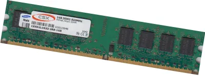 Produktbild von CSX 1GB DDR2 533MHz DIMM Ram Speicher 240Pin für Desktop PC 1,5V PC-4200 PC-533