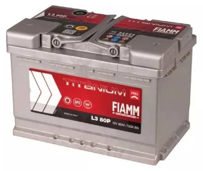 Immagine prodotto di Batteria di avviamento FIAMM 12 V 80 Ah 730 A/EN B13