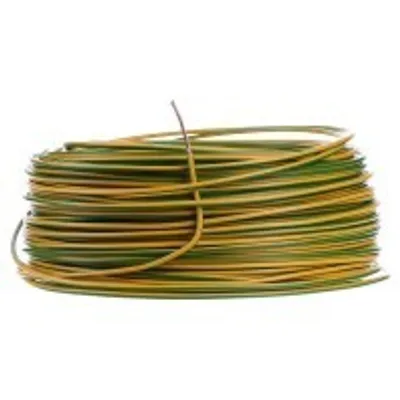 Obrázek produktu pro 100 Metr H07V-K 1x1,5 GNYE - Jednožilový kabel 1,5mm² zelenožlutý 4520001 R100
