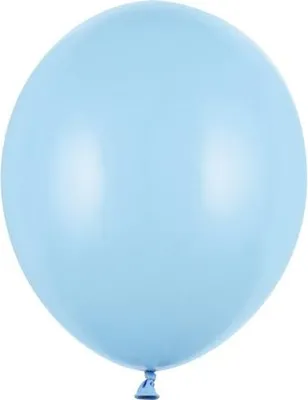 Produktbild von Strong Balloons 27cm, Pastel Baby Blue (1 Packung / 100 Stück)