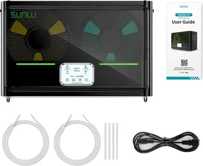 Obrázek produktu pro SUNLU Sušička vláken, 350W rychlý ohřev, kapacita 4 cívek, sušička vláken S4, EU PLUG (220V 50Hz)