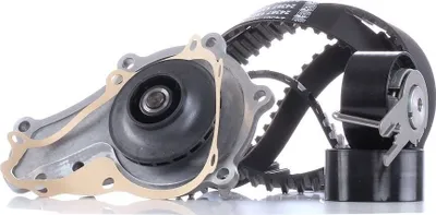 Produktbild von SWAG 64 93 2726 Zahnriemensatz + Wasserpumpe für FORD Fiesta Mk5 Schrägheck (JH1, JD1, JH3, JD3) Focus II Schrägheck (DA, HCP, DP) Focus II Kombi