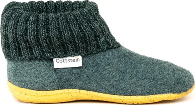 Produktbild von Gottstein Alpine Boot RU Hüttenschuh Hausschuh mit optimaler Passform, Wasserfeste Sohle, Weiches Strickbündchen