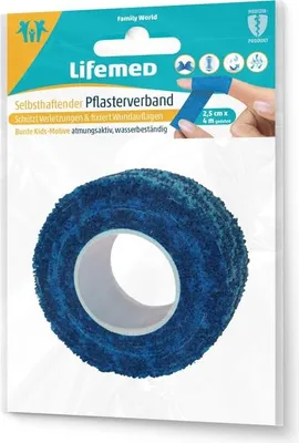 Obrázek produktu pro Lifemed 99120 Sádrový obvaz Lifemed, samolepicí, různé barvy