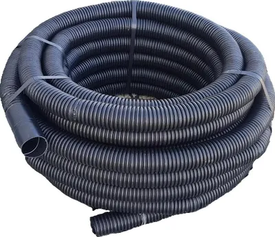 Produktbild von Wellrohr 40 mm 25 m mit Einziehhilfe – UV-beständiges Kabelschutzrohr