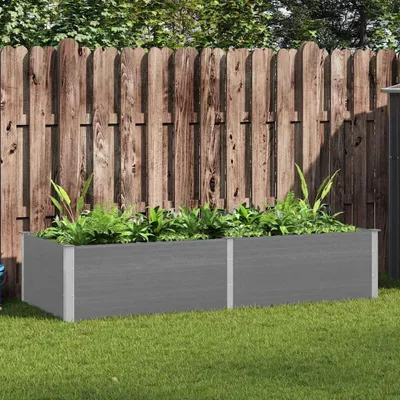 Productafbeelding van Plantenbak - Bloembak - Moestuinbak - Kweekbak - Bloempot - Duurzaam Hout-Kunststofcomposiet
