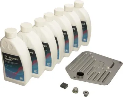 Produktbild von Zf Parts Zestaw Do Wymiany Oleju W Skrzyni Biegów Aut. Bmw 5/7/8/X5 3,5-4,6 96-04 Z Olejem