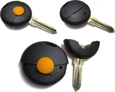 Produktbild von Ersatz Schlüsselgehäuse 1 taste passend für Mercedes Smart Fortwo Forfor (MR01)