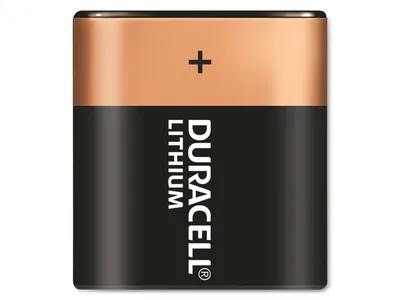 Produktbild von Duracell Lithium-Fotobatterie, 6V, 223, CR-P2, 1er Blister, 1 Stk.