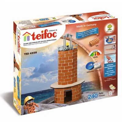 Image de Teifoc Jeu de construction en pierre Phare 4350