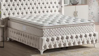 Produktbild von Matratze Exklusive Matratzen mit Visco Kern 200x200 King Size Schlafzimmer 33cm